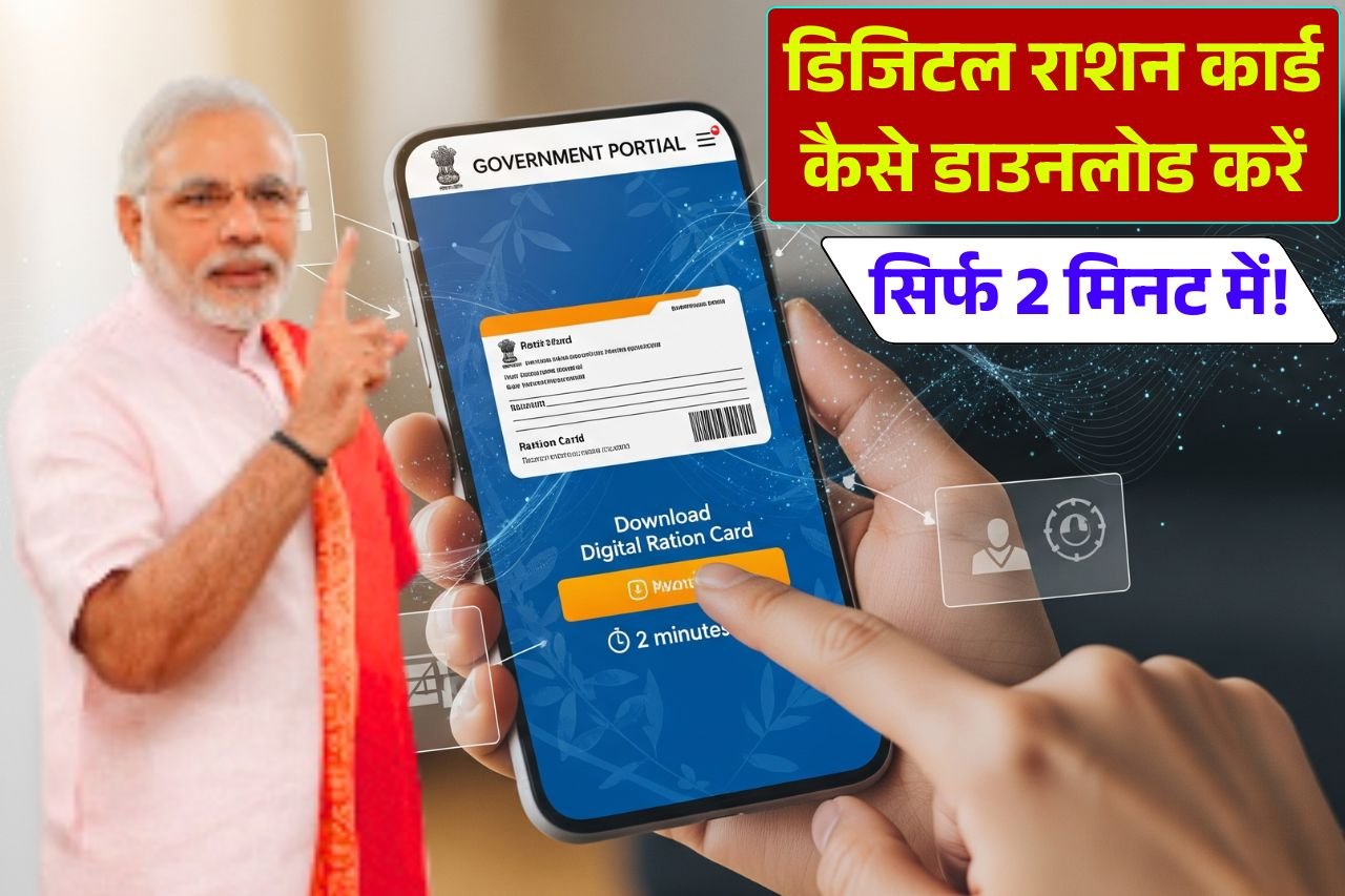 Digital Ration Card Kaise Download Karen